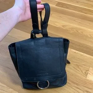Sanctuary | Bags | Black Sanctuary Leather Backpack | Poshmark display picture 3